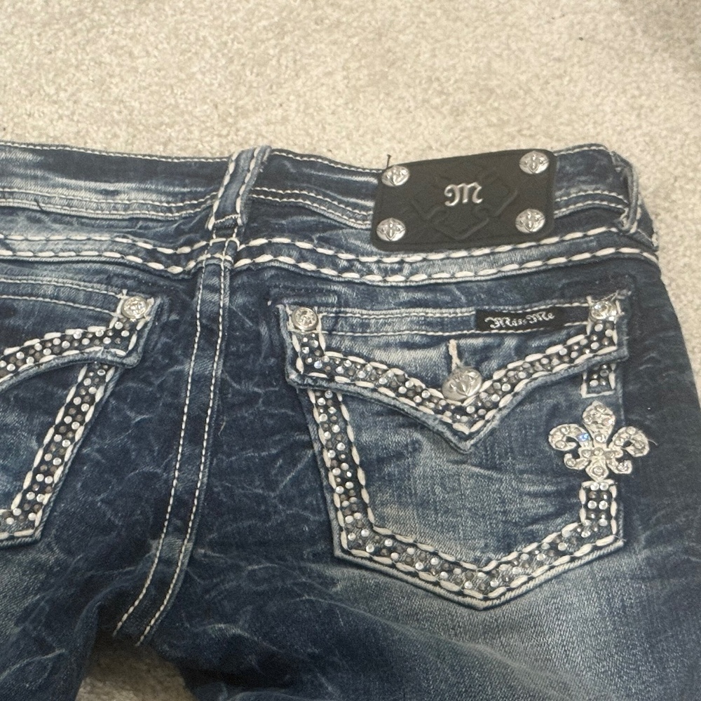Buckle Boot Cut Jeans